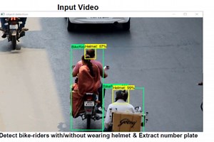 Helmet Detection and Number plate Extraction