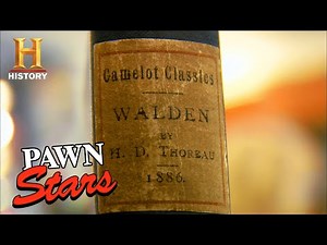 Rebecca’s BRUTAL Appraisal of "Walden" First Edition (Season 5) | Pawn Stars