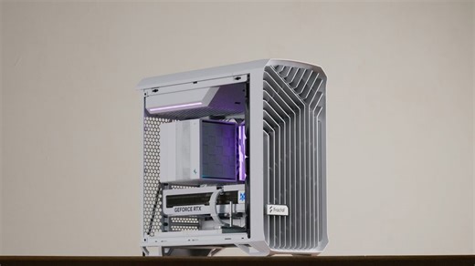 Ryzen Paired With RTX for a High-Performance White Gaming Setup