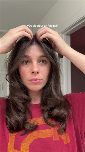 90s Blowout Tutorial for Fine Hair in Under 10 Minutes