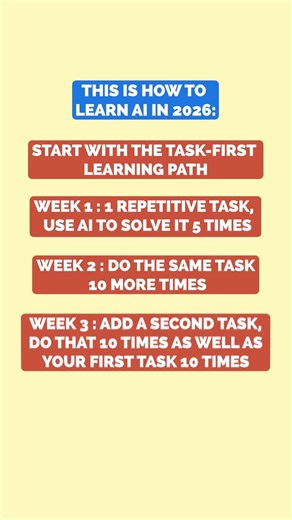 The Fastest Way to Get Good at AI #LearnAI