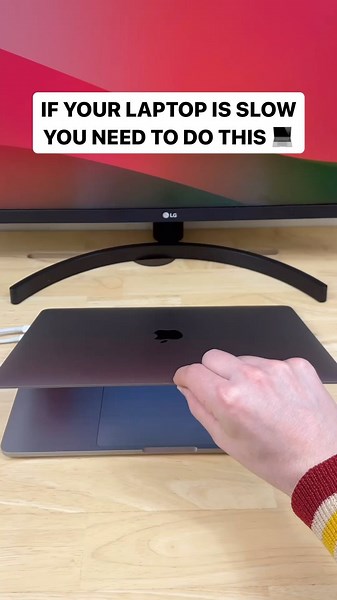 Amin Tips on Instagram: "Follow me @amintips for more tips! If your laptop (MacBook) is slow, I will show you how to make it faster 💻 #macbook #computertricks #computer #laptop #lifetips"