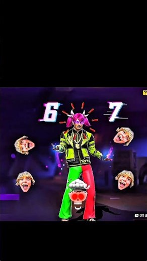 “67 Everywhere 🔥 What is 67?? 🗿🗿 | Free Fire Short”#shorts