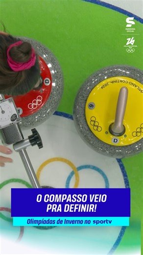 sportv on Instagram: "COMPASSO EM AÇÃO! 📏❄️ Detalhe que decide jogo grande. No duelo entre Suíça e Suécia, o medidor entrou em cena pra tirar qualquer dúvida e apontar qual pedra ficou mais colada no centro do alvo. No curling, centímetros mudam tudo, e cada ponto é no limite! 👀 *Contém legenda automática #OlimpiadasDeInvernoNoSportv #MilaoCortina2026 #Curling #Suica #Suecia"