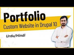 How to Build a Custom Portfolio Website in Drupal 10 | Urdu/Hindi | Programming Mentor