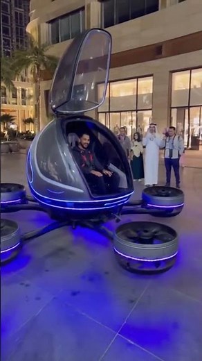 🚀 Futuristic Drone Flying Over Dubai Skyline 🌆 | Epic Technology & Views 🌍✨