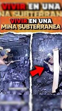What it’s like to live in an underground mine #mine #miners #curiousfacts