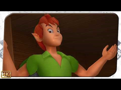 Kingdom Hearts: Final Mix ⁴ᴷ Peter Pan (All Cutscenes & Bosses)