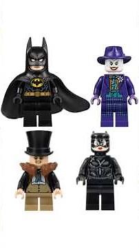 Ranking Every LEGO Batman 1989 & Batman Returns Minifigure #Shorts