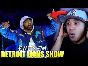 Eminem x Jack White Detroit Lions Halftime Show Performance (Reaction)
