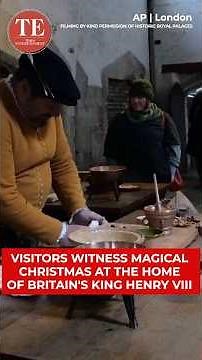 Inside Henry VIII’s Christmas Feast: Tudor Traditions Come Alive at Hampton Court