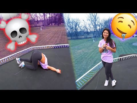 Teaching Her How to Do a Perfect Backflip