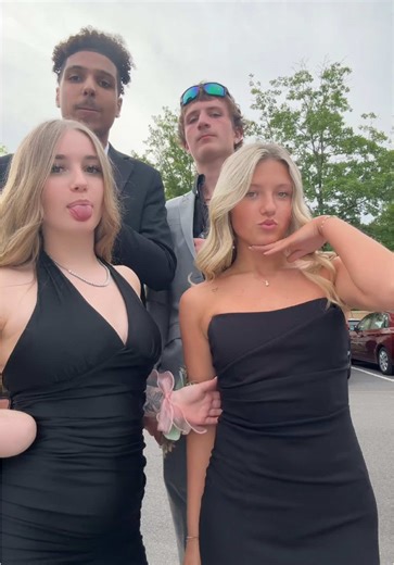 prom with my favs #fyp #prom