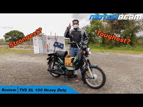 TVS XL 100 Review - Strongest Moped In India! | MotorBeam