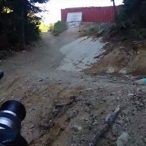 @conor_macfarlane 3 off the freight containers in @whistlerbikeprk . Routes of 99 presented by influx productions - coming soon #biking #gnarly #freighttrain #whistlerbikepark #mountainbiking #progressive #routesof99 #insanity | Influx Productions
