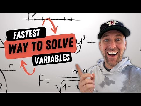 Solving Equations for a Variable