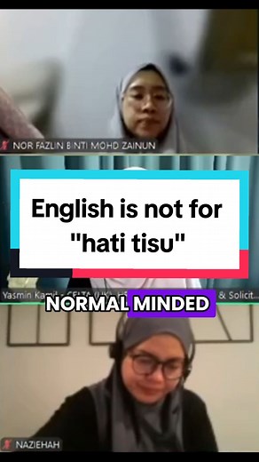Learning English isn’t for “hati tisu”. If you're easily discouraged (hati tisu), your progress will be slow. You need to be strong and persistent to truly master it. Keep going, and don’t give up! #bricanenglish #english #englishteacher #englishlesson #englishclass