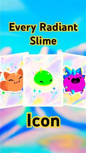 Every Radiant Slime Icon in Slime Rancher 2! ✨