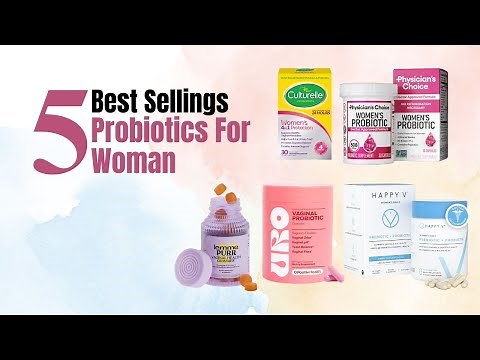 🦠 5 Best-Selling Probiotics for Women's Health! 💖