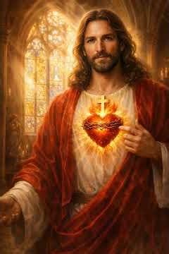SACRED HEART OF JESUS FRIDAY DEVOTION - BURNING WITH LOVE FOR HUMANITY