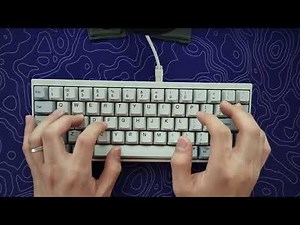[Keyboard Sounds] Happy Hacking Pro 2 w/ Topre EC