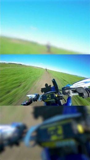YZ250 Full Send Across Rolling Farmland! #dirtbike #2stroke