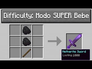 👉 TERMINAMOS MINECRAFT en el MODO SUPER BEBE 👶 ¿PUEDE SER MAS FÁCIL? 😂