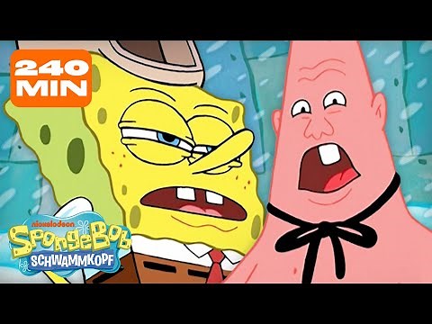 SpongeBob | 240 MINUTEN der witzigsten SpongeBob-Szenen 😂 | SpongeBob Schwammkopf