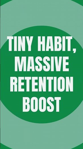 Let's do a quick 10 second recall technique.