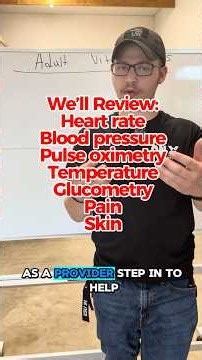 Know Your Adult Vital Signs | VS EXPLAINED Normal Ranges, What They Mean & When to Worry #ems #emt