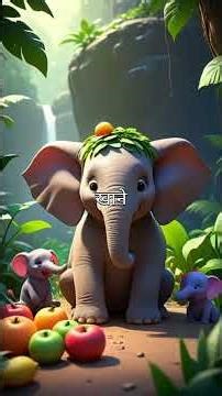 Small Elephant’s Big Heart 🐘❤️ | Must Watch! #shorts #shortsfeed #aistory #elephant