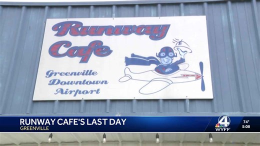 Runway Cafe's last day
