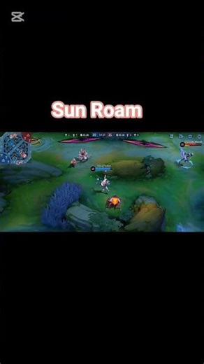 Sun roam is broken. Destroyed daddy and daughter. #mobilelegends #mlbb #sunroam #fyp