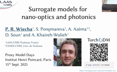 Surrogate models for nano-optics and photonics | Canal U