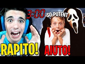 SO PUTENT E' STATO RAPITO da "UN FANTASMA" nella VITA REALE alle 3 di NOTTE!😰FORTNITE *horror*