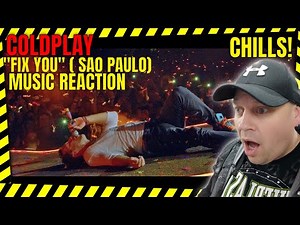 MEZMERISING ! - Coldplay - "FIX YOU " ( LIVE IN SAO PAULO ) [ Reaction ] | UK REACTOR |