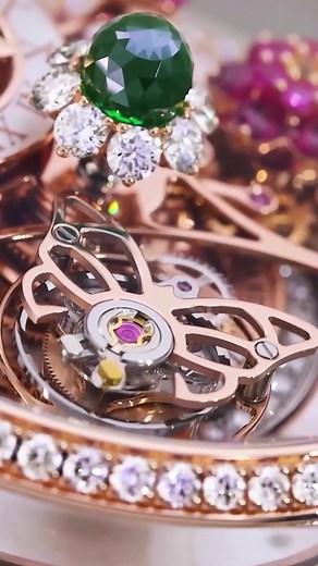 Fleurs de Jardin Pavé: Joyas de movimiento perpetuo