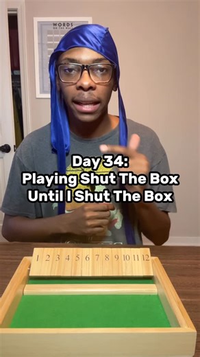 Patrick Clayborne | Follow For More Games And Challenges😃 #explore #reels #challenge #games #boardgames #shutthebox | Instagram