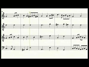 Praetorius: Ballet (CCLIX) from Terpsichore for SATB Recorders