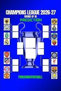 Is United finally BACK with trophy against FCB? 🔴 The 2026/27 UCL bracket is INSANE! Who wins? 🏆