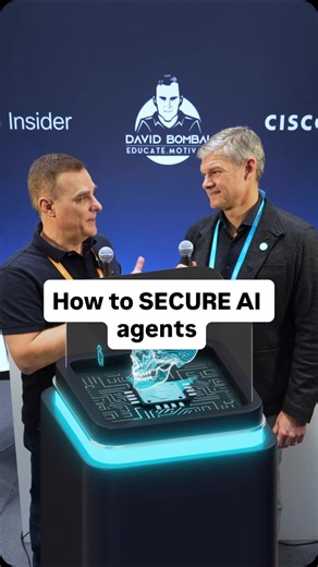 David Bombal on Instagram: "How to SECURE AI agents In this video, David speaks with Peter Bailey, the SVP and GM of Cisco’s Security business. They discuss how to SECURE AI agents and models using behavior tracking and UEBA. We also explore Cisco AI Defense to prevent prompt injection and stop shadow IT in 2025. Thank you to @cisco for sponsoring this video and my trip to @ciscolive EMEA! #cisco #ciscolive #ciscoemea"