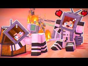 MAIZEN : JJ Sister How did DATE on MARS end? - Mars Challenge - Minecraft Animation JJ & Mikey