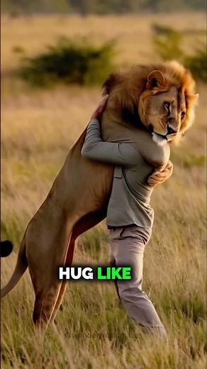 5 Heartwarming Moments Wild Animals Showed Love to Humans 🐾❤️#shorts