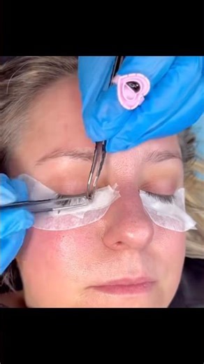 Full Set of Lash Extensions! #lashes #lashextensions #lashtech