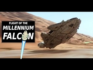 Flight Of The Millennium Falcon - STAR WARS TFA Supercut Edit Tribute With HAN SOLO Flying!