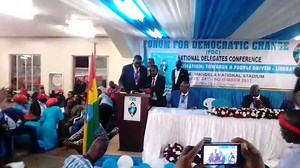 13K views · 401 reactions | Watch the moment Patrick Oboi Amuriat swore in as the new president for the Forum for Democratic Change (FDC). Amuriat who got 641 votes beat the incumbent, Major Gen Mugisha Muntu, by 148 votes at Namboole stadium. VIDEO BY DERRICK WANDERA | Daily Monitor | Facebook