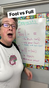 FOOL vs FULL #pronunciation#easyenglish#esl #english#englishteacher | English Makes No Sense