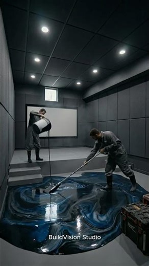 Private Cinema Room Transformation Reveal #construction #interiordesign