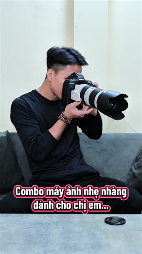 Combo máy ảnh nhẹ nhàng, dễ chụp đanh cho chị em... #mayanh #mayanhquanghieu #canon #1dxmark2 #shutter