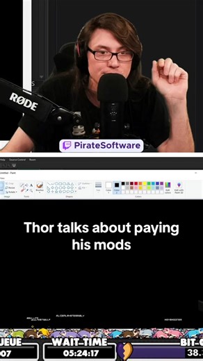 @PirateSoftware talks about hiring and paying moderators #piratesoftware #gamedev #streamer #softwareengineer